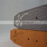 Embroidered PU Leather Round Buckle Belt for Women thumbnail-3