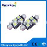 Hiway new auto LED bulb Feston Canbus 5050 6SMD