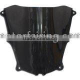 Black PC Motorcycle Windscreen Windshiled For Honda CBR600 F5 05-06 thumbnail-1