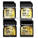 Original Brand Professional 600x 32GB 64GB 128GB 100% Full Capacity SDXC Card UHS-I Flash Camera Memory SD Card thumbnail-4