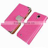 Hot Sale Belt Clip Leather Flip Case for Samsung Galaxy s4 Case Cell Phone Case thumbnail-1