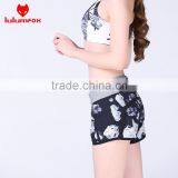 0118-1 OEM 97%POLYESTER 3%SPANDEX Summer Fashion Mesh Stitching Women Shorts, Shorts Women, Ladies Shorts thumbnail-5