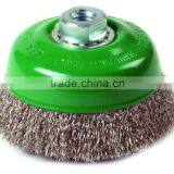 Wire Brush Crimped Cup Stainless 65 mm - Industrial Brush thumbnail-1