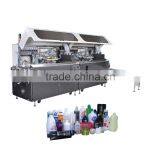 2 Color Auto Screen Printing Machine for Plastic Bottles