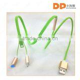Creative Gifts Flat Cable High Speed Zipper Usb Charging Cable Sync Data Cable thumbnail-5