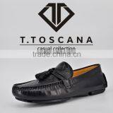 Big Size Tassel Leather Upper Quality Footwear Mens Casual Leather Shoes