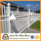 Hot Sale High Security Galvanized and Pvc Coated Steel Palisade Fence