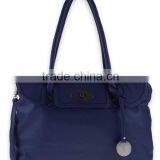 HELEN #637 Linear and Minimal Shape Soft Women Leather-look Fabric Tote Bag Shoulder Handbag thumbnail-3
