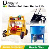 Good Quality Stylish Mobile Cement Hollow Block Forming Machine Saudi Arabia QT40-3B