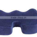 Memory Foam Coccyx Seat Cushion Chair Cushion Alleviates Lower Back or Sciatica Pain