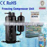 Rotary Compressor Refrigeration Compressor For Cold Rooms Supermarket Cabinet Display Showcase