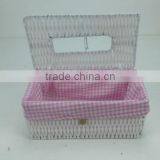 Handmade Plastic Garden Style Decorative Tissue Box thumbnail-3