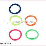 Fluorescent Hair Elastic Band With Metal Knot Disposable Headband thumbnail-1