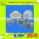 White and Excellent Plastic Hollow Ball