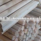 THUAN PHAT FACTORY DIRECT SALE NATURAL WOODEN ROUND BROOM HANDLE WOOD STICK