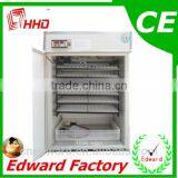 HHD Automatic 880 Eggs Incubator for Sale of High Quality Edward Factory for Hatching Chicken, Quail, and Birds