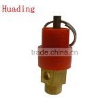 Safety Valve brass female thread.can assamble pressure gauge pipe fitting
