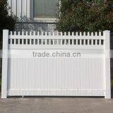 PVC Picket Privacy Fence/UV Proof Lifetime Using Fence thumbnail-1