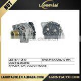 Lester 12599 24V 80A Volvo Truck Alternator for 7420853850 12793 7420409228 0124555009 0124555028 11170321 Volvo Alternator thumbnail-1