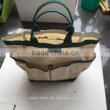 Outdoor Multi Pocket Gardening Tool Kit Holder Oxford Bag 4 Side Pouches thumbnail-2