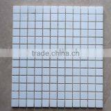 Carrara White Marble Mosaic Tile for Kitchen thumbnail-2
