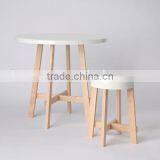 Wooden Chair Wooden Side Chair Color Painting thumbnail-4
