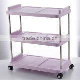 3 Tier Durable Impact and Rust-Resistant Plastic Shelves thumbnail-4