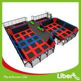 Professional Indoor Trampoline Park With Climbing Wall thumbnail-2