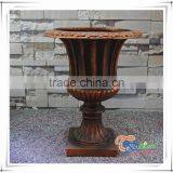 Popular Fiberglass Roman Style Flower Pots Planters Garden thumbnail-3