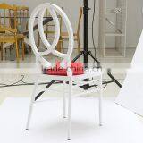 Foshan Furniture Steel Stackable White Chiavari Wedding Chairs thumbnail-2