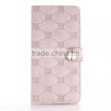 Embroidery Embossing Flower Flip Leather Phone Case With Magnet Clasp for IPhone 7 Plus thumbnail-4