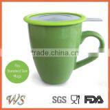 WS-TS18 Stainless Steel Mug Tea Filter Tea Infuser Bottle With Silicone Rimmed Lid thumbnail-3