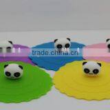 Silicone Cute Bowl Magic Leak Proof Tea Coffee Cup Lid thumbnail-5