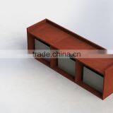 H1333 3 Cubbie Holes Storage Bench thumbnail-2