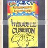 "JOKING AROUND" BRIGHT YELLOW FUN WHOOPEE CUSHION 8" BRAND NEW thumbnail-1