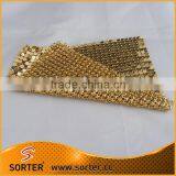 Brilliant China Manufacturer Metallic Sequin Cloth Kitchen Curtains thumbnail-4