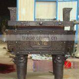 Chinese Style Bronze Cast Ding Statue thumbnail-1