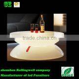 LED Portable Bar Furniture Glow Coffee Table Made of 2 Hemispheres thumbnail-2