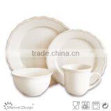Ceramic 4person 16pcs Two-tone Glaze Dinner Set thumbnail-2