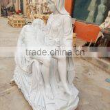 High Quality Church Religion Marble Michelangelo Jesus Sculpture thumbnail-2