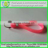 Silicone Key Ring Silicone Key Trap Silicone Loop Key Chain thumbnail-1