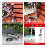 JINXIN Stainless Steel Mini Post Glass Spigot Pool Fencing System thumbnail-2