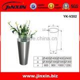 Stainless Steel Large Decorative Floor Flower Vases thumbnail-2