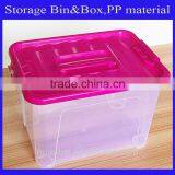 9L Toys Kits Clear Large Plastic Storage Bin&Box With Lids thumbnail-1