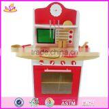 2017 New Design Boys Wooden Kitchen Toys Most Popular Girls Wooden Kitchen Toys Top Fashion Wooden Kids Kitchen Toys W10C245 thumbnail-4