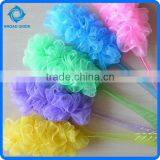 Mesh Bath Sponge Massage Bath Scrub With Handle thumbnail-1