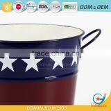 Garden Galvanized or Iron Cheap Decorative Pots Metal Balcony Planters thumbnail-4