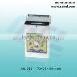 Hinged Tin Box for Cigar Poker Cards Adhesive Bandage thumbnail-2