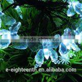 2016 New Popular Multicolor 4.8m 20 Led Butterfly Solar Fairy String Lights for Outdoor Garden Chrismas thumbnail-2