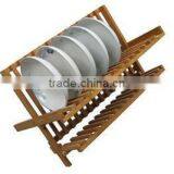 2017 Hot Sale Natural Bamboo Dish Rack